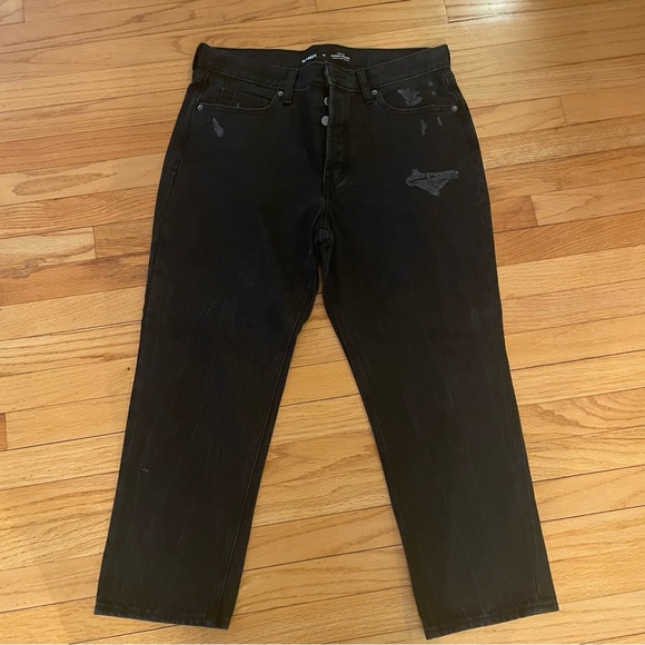 Old Navy Denim - Old Navy High Rise Slouchy Straight